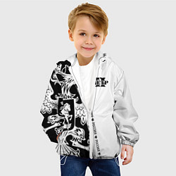 Куртка с капюшоном детская Пётр, цвет: 3D-белый — фото 2
