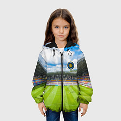 Куртка с капюшоном детская FC INTER, цвет: 3D-черный — фото 2