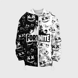 Куртка с капюшоном детская FORTNITE MARSHMELLO, цвет: 3D-белый