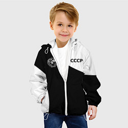 Куртка с капюшоном детская СССР, цвет: 3D-белый — фото 2