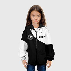Куртка с капюшоном детская СССР, цвет: 3D-черный — фото 2
