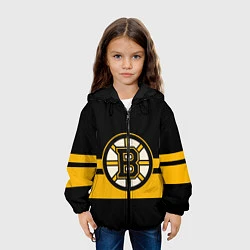 Куртка с капюшоном детская BOSTON BRUINS NHL, цвет: 3D-черный — фото 2