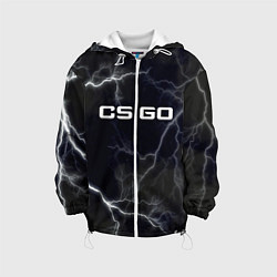 Куртка с капюшоном детская CS GO, цвет: 3D-белый
