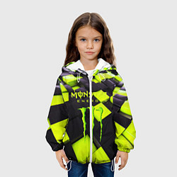 Куртка с капюшоном детская MONSTER ENERGY, цвет: 3D-белый — фото 2