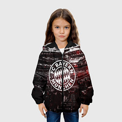 Куртка с капюшоном детская FC BAYERN MUNCHEN, цвет: 3D-черный — фото 2