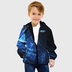 Куртка с капюшоном детская Ford, цвет: 3D-черный — фото 2