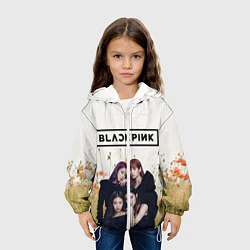 Куртка с капюшоном детская BlackPink, цвет: 3D-белый — фото 2