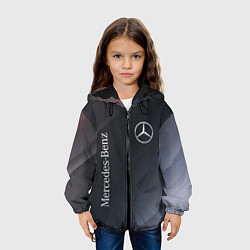 Куртка с капюшоном детская MERCEDES МЕРСЕДЕС, цвет: 3D-черный — фото 2
