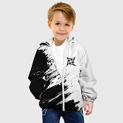 Куртка с капюшоном детская METALLICA МЕТАЛЛИКА, цвет: 3D-белый — фото 2