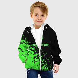 Куртка с капюшоном детская ХИЩНИК PREDATOR, цвет: 3D-белый — фото 2