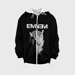 Куртка с капюшоном детская EMINEM, цвет: 3D-белый