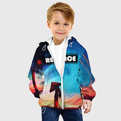 Куртка с капюшоном детская RELIANCE, цвет: 3D-белый — фото 2