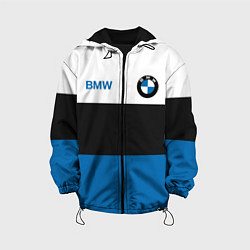 Куртка с капюшоном детская BMW SPORT, цвет: 3D-черный