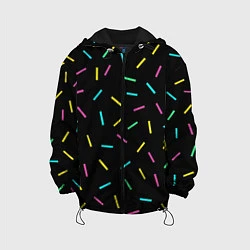 Куртка с капюшоном детская Party, цвет: 3D-черный