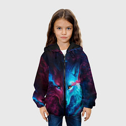 Куртка с капюшоном детская ЗВЕЗДНЫЙ ВОЛК, цвет: 3D-черный — фото 2