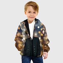 Куртка с капюшоном детская MIN YOONGI, цвет: 3D-черный — фото 2