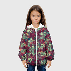 Куртка с капюшоном детская CORONAVIRUS, цвет: 3D-белый — фото 2
