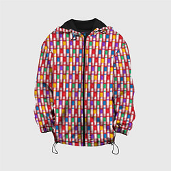 Куртка с капюшоном детская Вакцина, цвет: 3D-черный