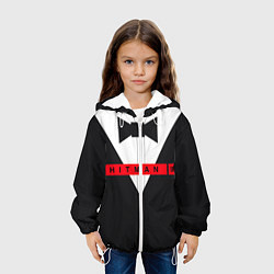 Куртка с капюшоном детская Hitman III, цвет: 3D-белый — фото 2