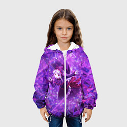 Куртка с капюшоном детская Шалтир Бладфоллен, цвет: 3D-белый — фото 2