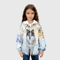 Куртка с капюшоном детская Я зимой, цвет: 3D-белый — фото 2