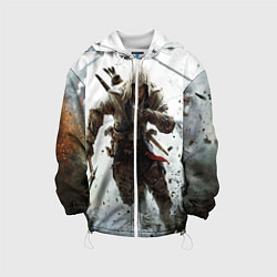 Куртка с капюшоном детская Assassin’s Creed 3, цвет: 3D-белый