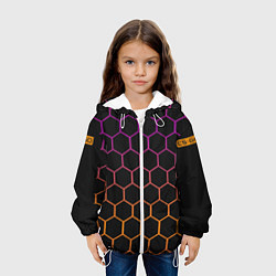 Куртка с капюшоном детская CS:GO Электрический улей, цвет: 3D-белый — фото 2