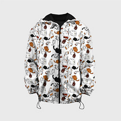 Детская куртка Коты Паттерн