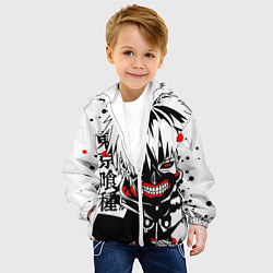Куртка с капюшоном детская ТОКИЙСКИЙ ГУЛЬ, цвет: 3D-белый — фото 2