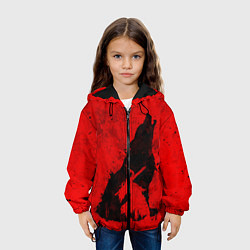 Куртка с капюшоном детская DARK SOULS ТЁМНЫЕ ДУШИ, цвет: 3D-черный — фото 2
