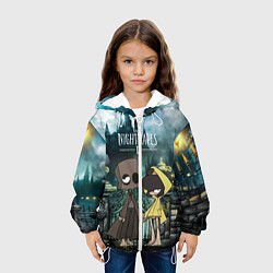 Куртка с капюшоном детская Little Nightmares 2, цвет: 3D-белый — фото 2