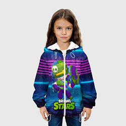 Куртка с капюшоном детская Smuggler Penny Контрабандистка, цвет: 3D-белый — фото 2