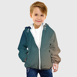 Куртка с капюшоном детская Первые лучи солнца, цвет: 3D-белый — фото 2