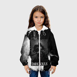 Куртка с капюшоном детская DARKSOULS ТЁМНЫЙ РЫЦАРЬ, цвет: 3D-белый — фото 2