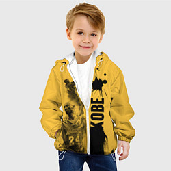 Куртка с капюшоном детская Kobe, цвет: 3D-белый — фото 2