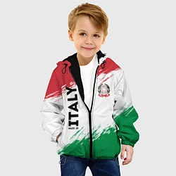 Куртка с капюшоном детская MADE IN ITALY, цвет: 3D-черный — фото 2