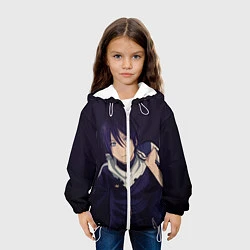 Куртка с капюшоном детская Ято Бездомный бог, цвет: 3D-белый — фото 2