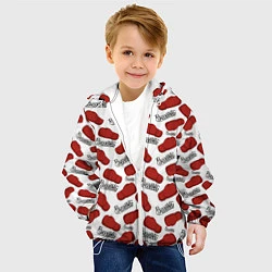 Куртка с капюшоном детская Boxing, цвет: 3D-белый — фото 2