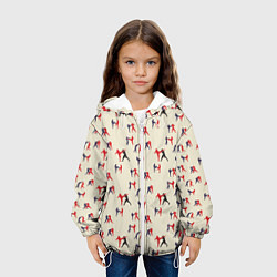Куртка с капюшоном детская ММА, цвет: 3D-белый — фото 2