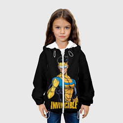 Куртка с капюшоном детская Mark Grayson Invincible, цвет: 3D-белый — фото 2