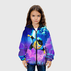 Куртка с капюшоном детская Марк Грэйсон Неуязвимый, цвет: 3D-черный — фото 2
