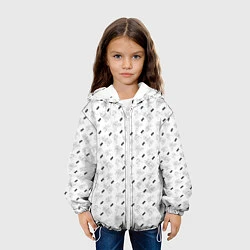 Куртка с капюшоном детская JUDO, цвет: 3D-белый — фото 2