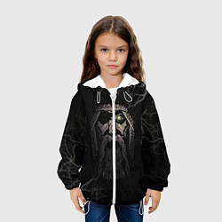 Куртка с капюшоном детская Odin, цвет: 3D-белый — фото 2