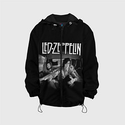Куртка с капюшоном детская Led Zeppelin, цвет: 3D-черный