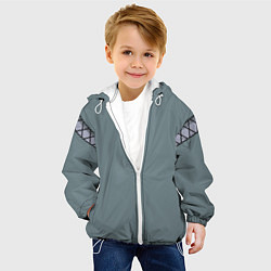 Куртка с капюшоном детская КИМОНО МАЙКИ МАНДЗИРО, цвет: 3D-белый — фото 2