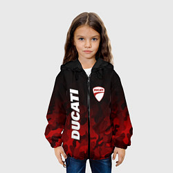 Куртка с капюшоном детская DUCATI ДУКАТИ КАМУФЛЯЖ, цвет: 3D-черный — фото 2