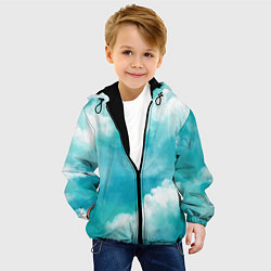 Куртка с капюшоном детская Голубое Небо Blue Sky Z, цвет: 3D-черный — фото 2