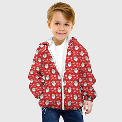 Куртка с капюшоном детская Ho-Ho, цвет: 3D-белый — фото 2