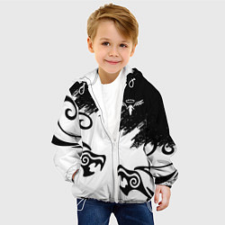 Куртка с капюшоном детская ТОКИЙСКИЕ МСТИТЕЛИ ВАЛЬГАЛЛА, цвет: 3D-белый — фото 2