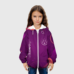 Куртка с капюшоном детская Volksvasen, цвет: 3D-белый — фото 2